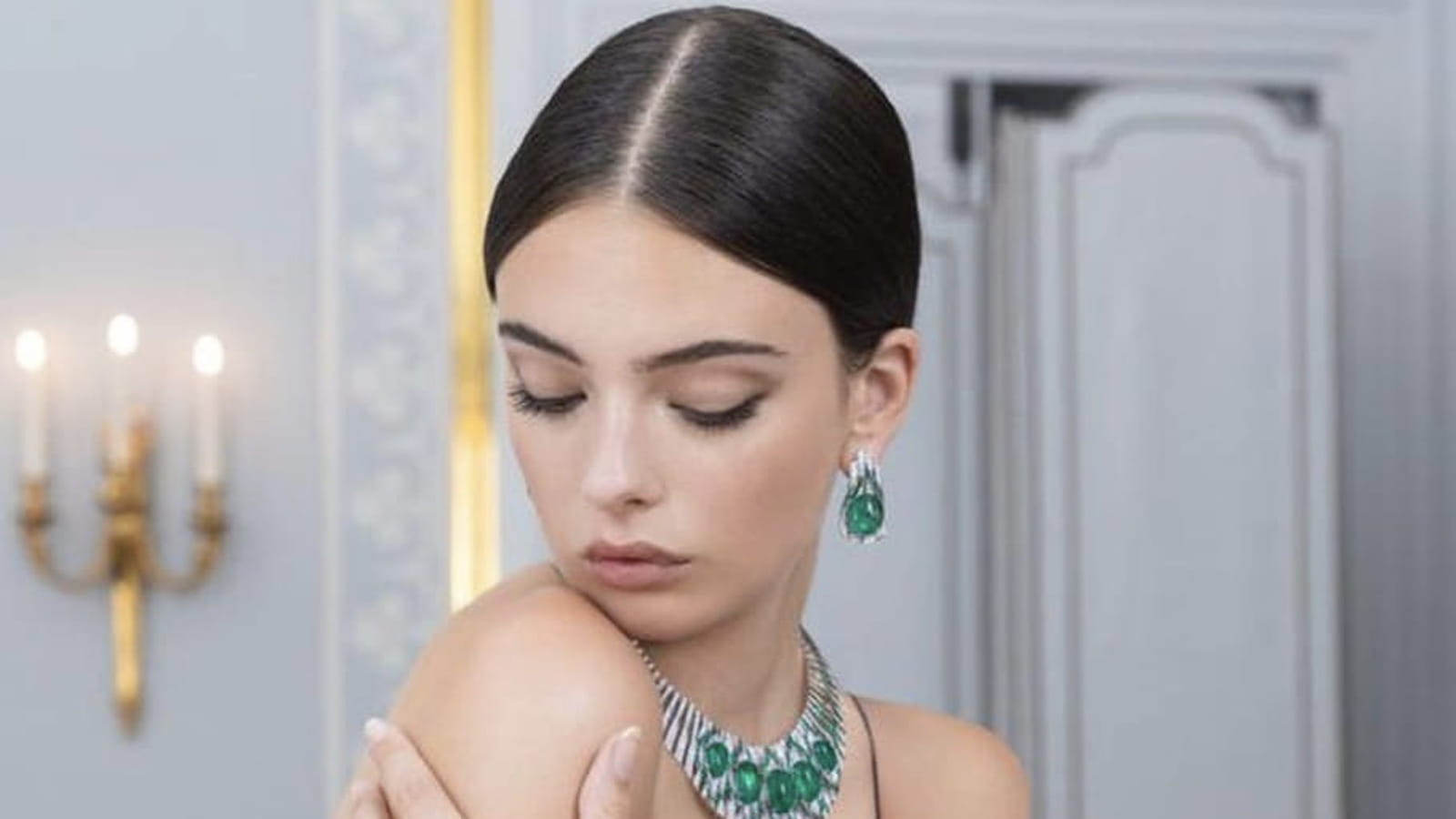 Chignon plaqué