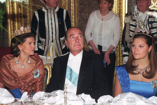 Jacques Chirac, bien entour&eacute;