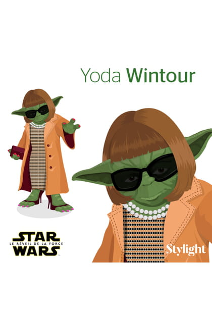 Anna Wintour en Yoda