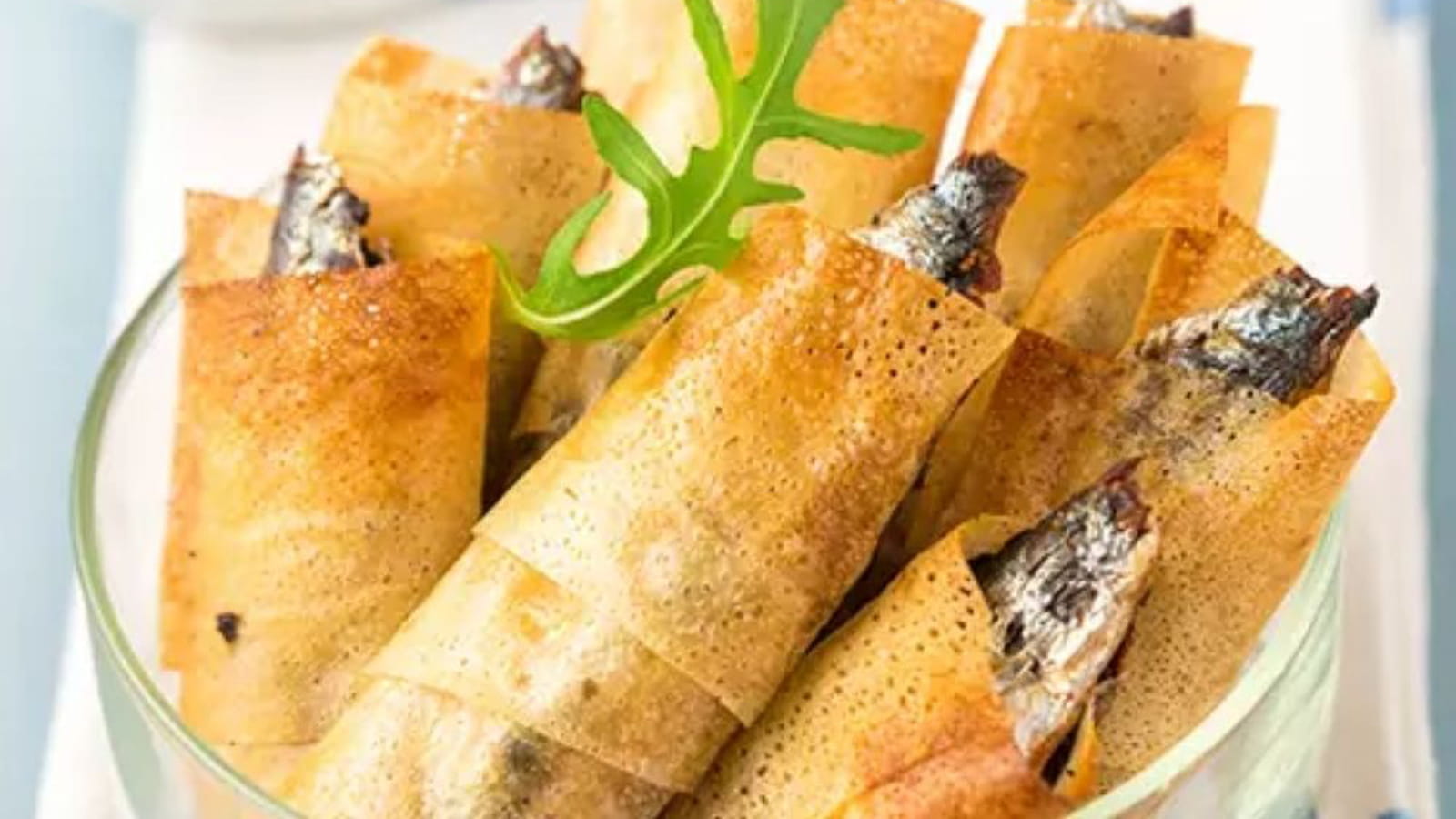 Croustillants de sardine en brick