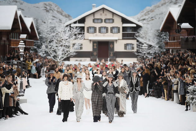 Chanel sous la neige
