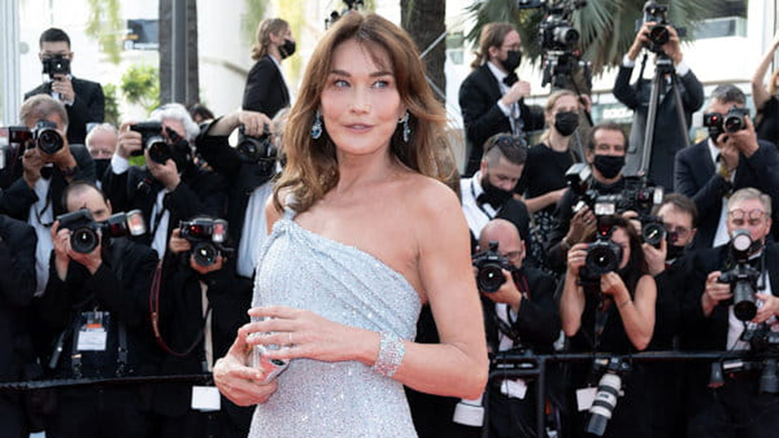 Carla Bruni le 6 juillet 2021