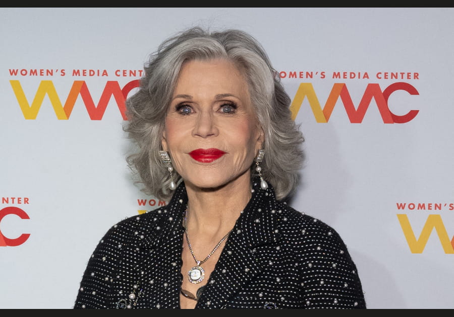 Les l&egrave;vres rouges de Jane Fonda