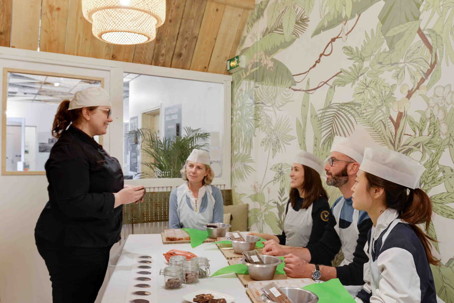 Carine Dhers, l'informaticienne devenue chocolatière