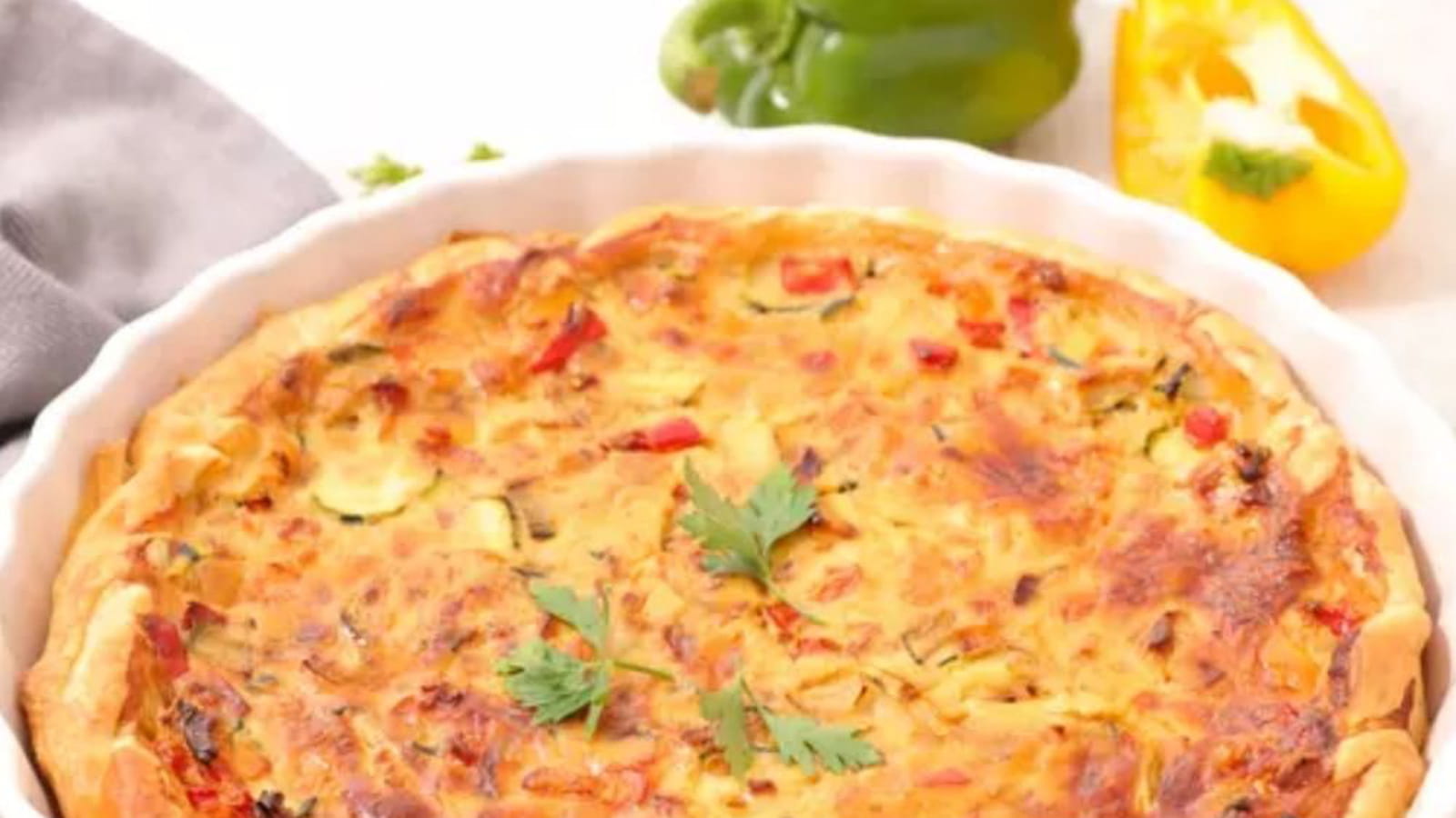 Tarte à la poivronade