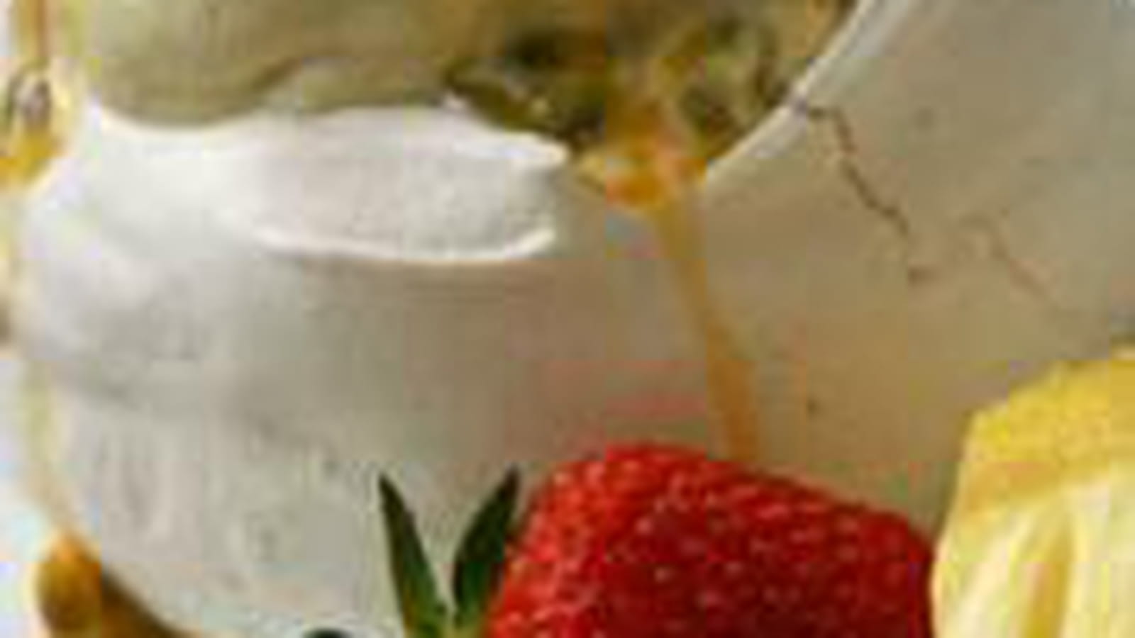 Pavlova glacée vanillée