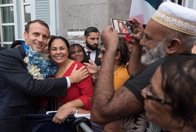 Emmanuel Macron a plus d'une admiratrice