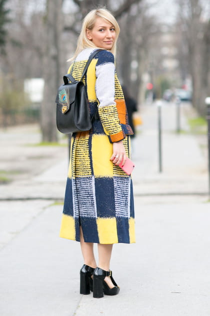 Street style &agrave; Paris : patchwork