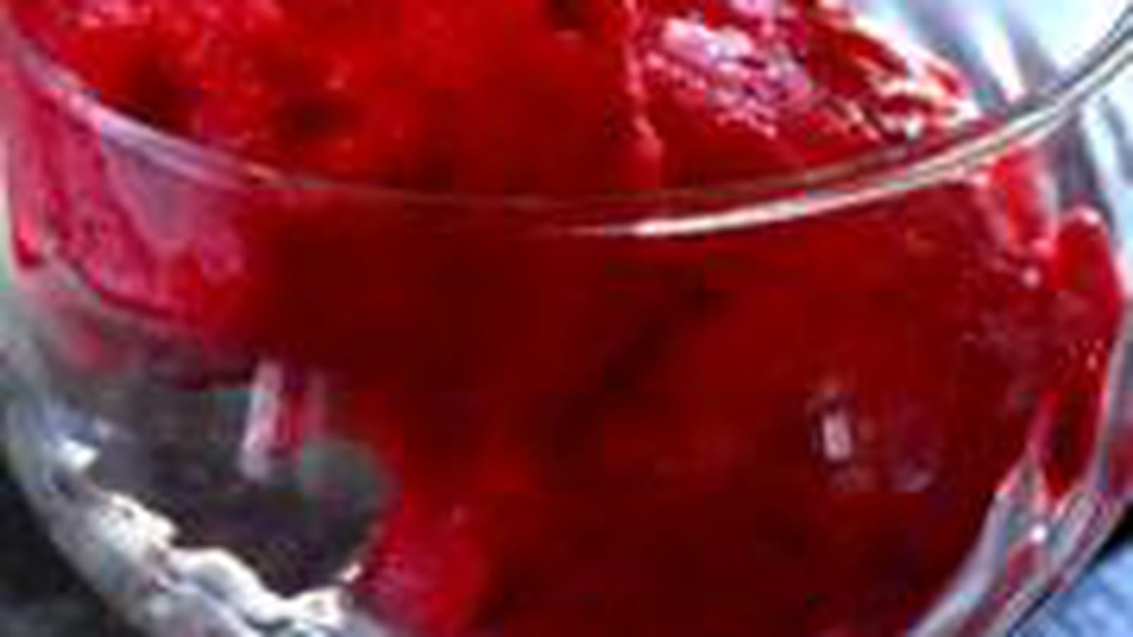 Sorbet aux groseilles rouges