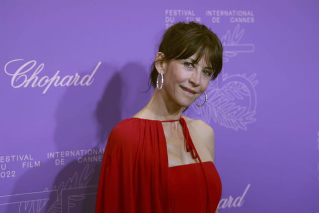 Sophie Marceau, au d&icirc;ner du 75e anniversaire du Festival de Cannes le 24&nbsp;mai