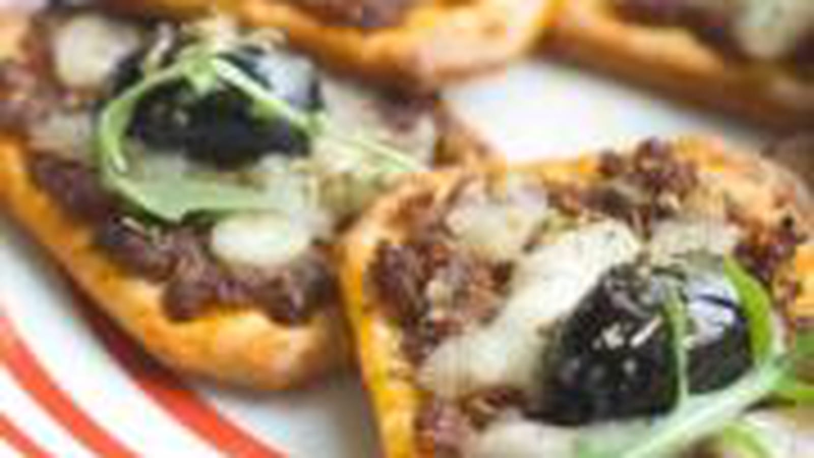 Crackers façon pizza