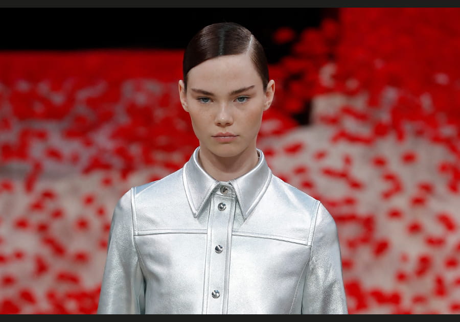 La raie sur le c&ocirc;t&eacute; d'Akris