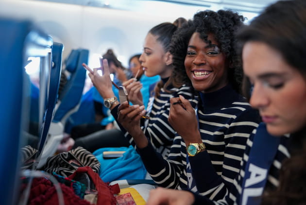 Euphorie dans les airs pour Miss Aquitaine