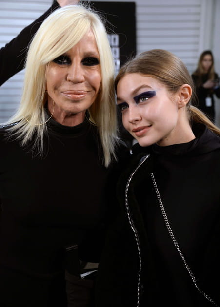 Donatella Versace et Gigi Hadid