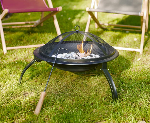 Brasero sur pieds par Gifi