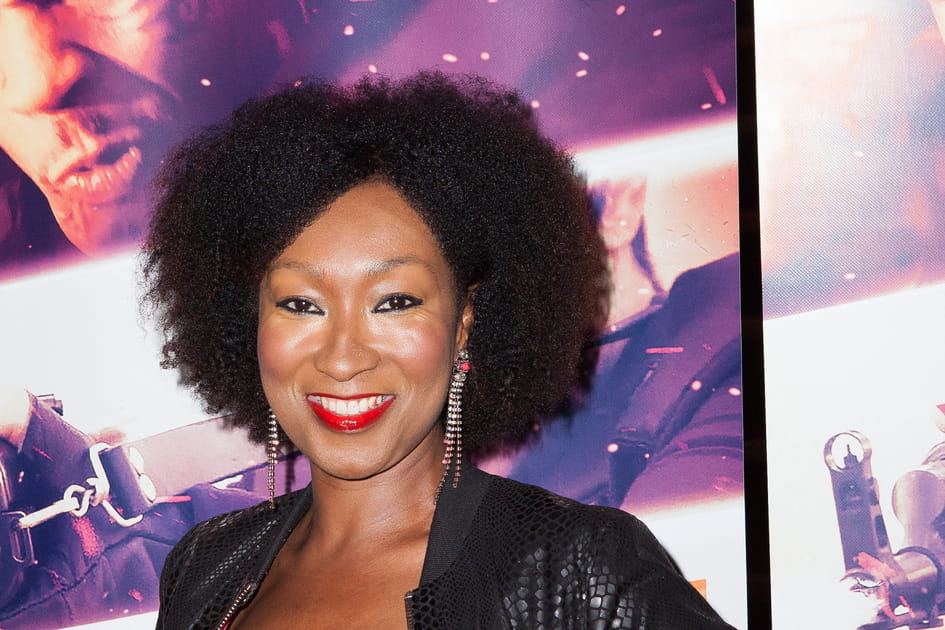 La coiffure afro de Nad&egrave;ge Beausson-Diagne