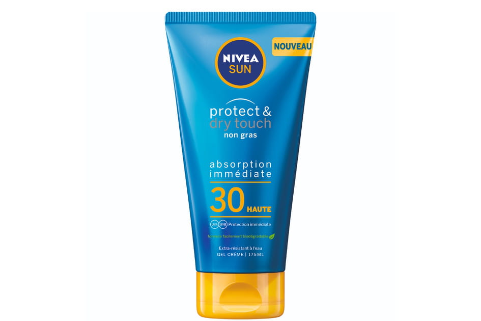 Gel Crème Protect &amp; Dry Touch Nivea Sun FPS 30&nbsp;de Nivea
