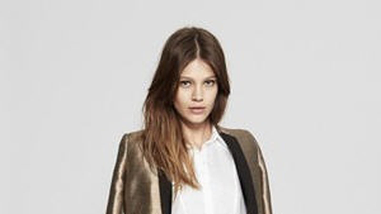 Tailleur-short lamé de The Kooples