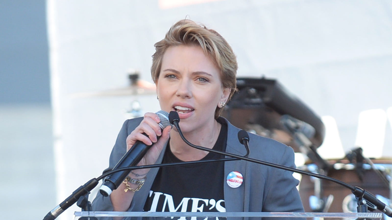 Scarlett Johansson à la Women's March