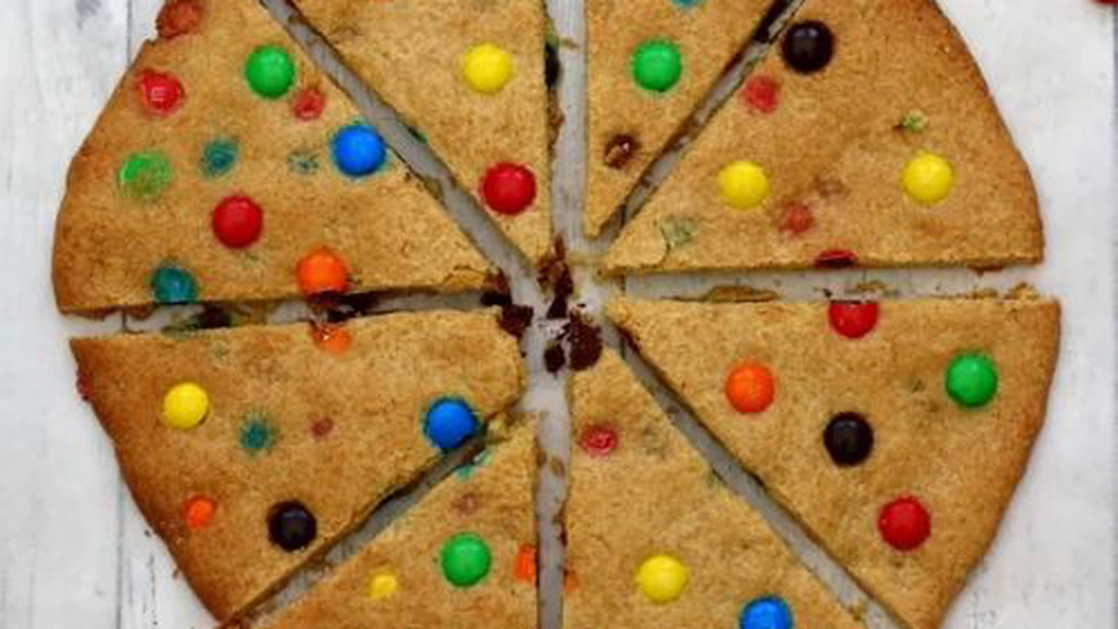 Cookie géant aux bonbons M&M's