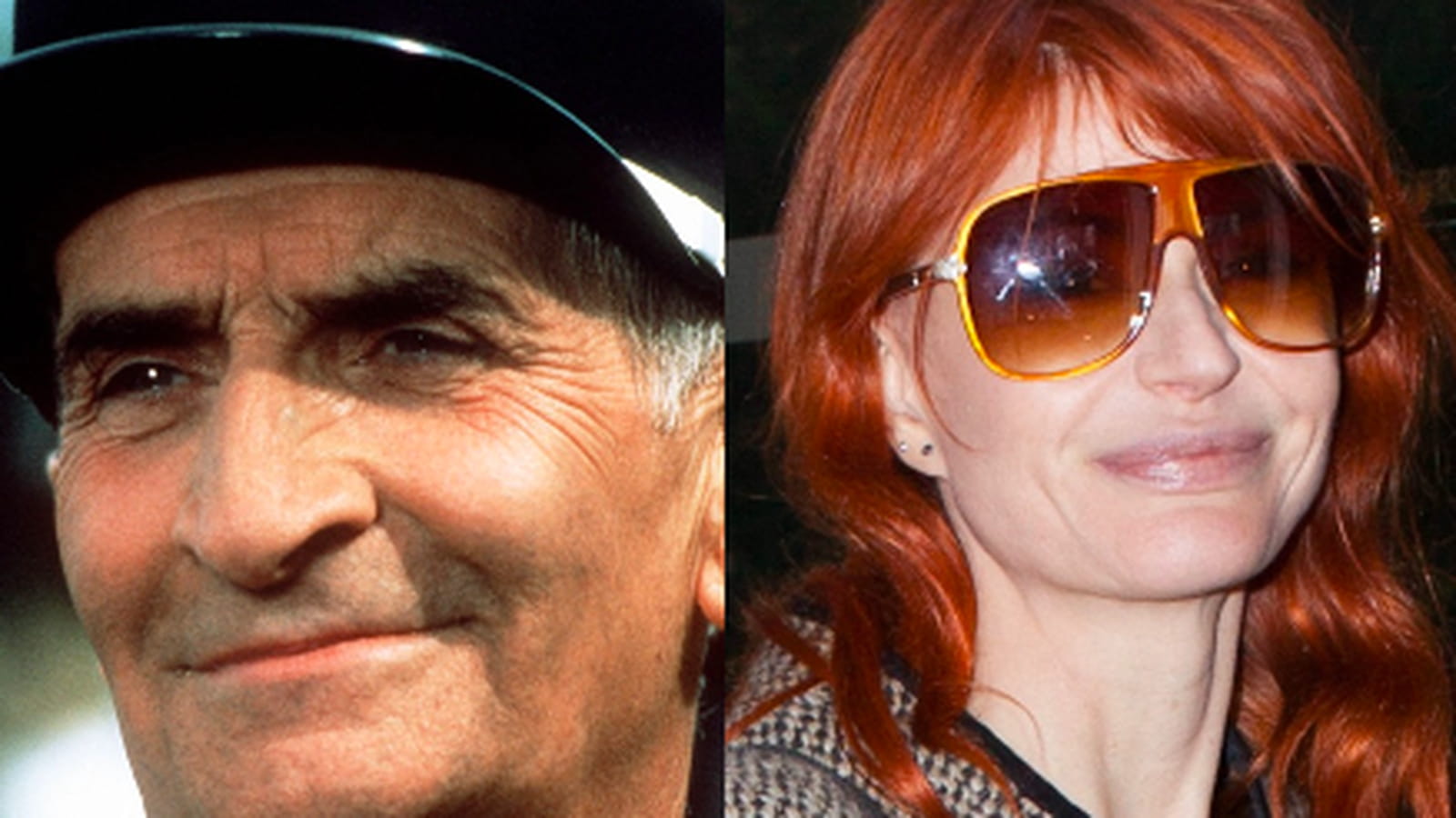 Louis de Funès et Axelle Red 
