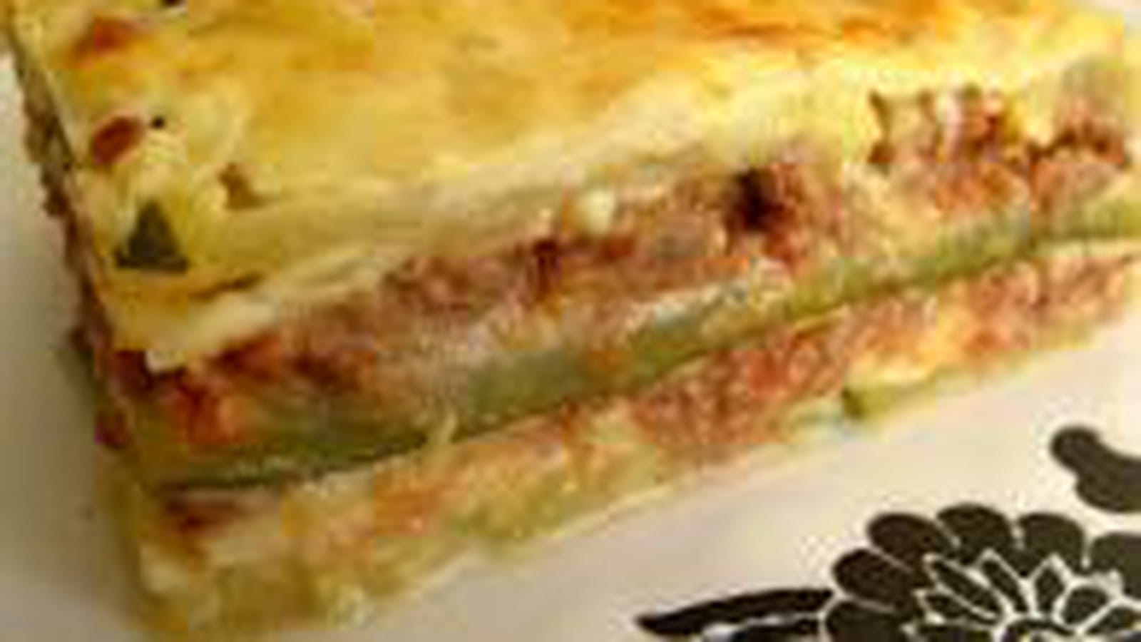 Lasagnes de courgettes sans feuilles de lasagnes