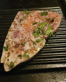 Espadon grillé en sauce salmoriglio : Etape 2
