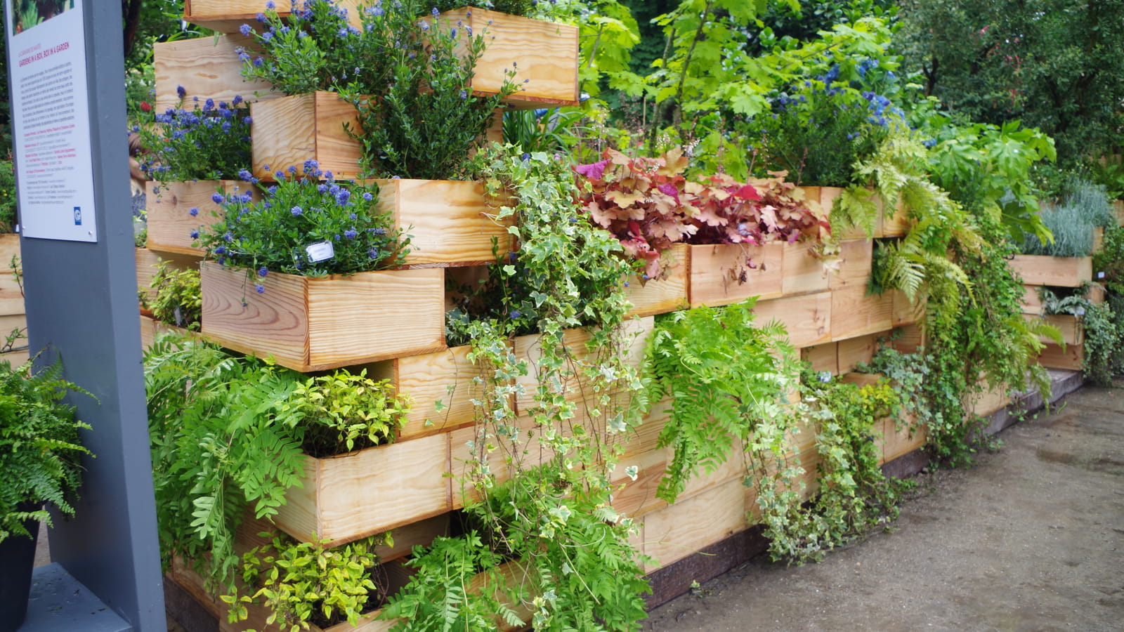 Gardens in a box, Box in a garden