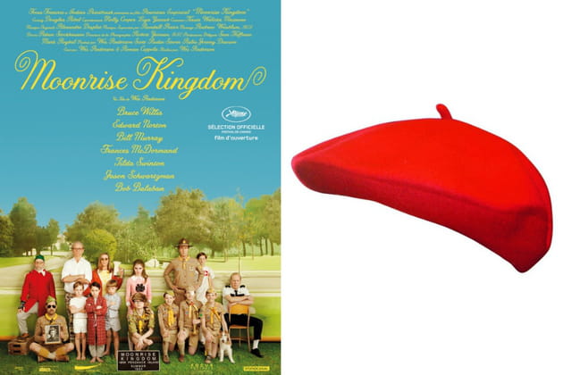 Un béret rouge façon Suzy Bishop dans "Moonrise Kingdom"