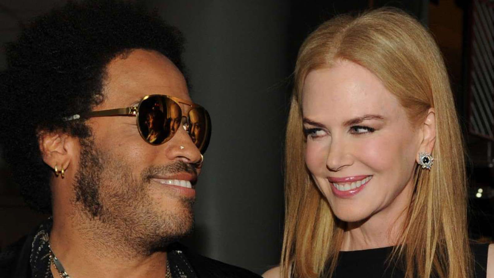 Nicole Kidman et Lenny Kravitz