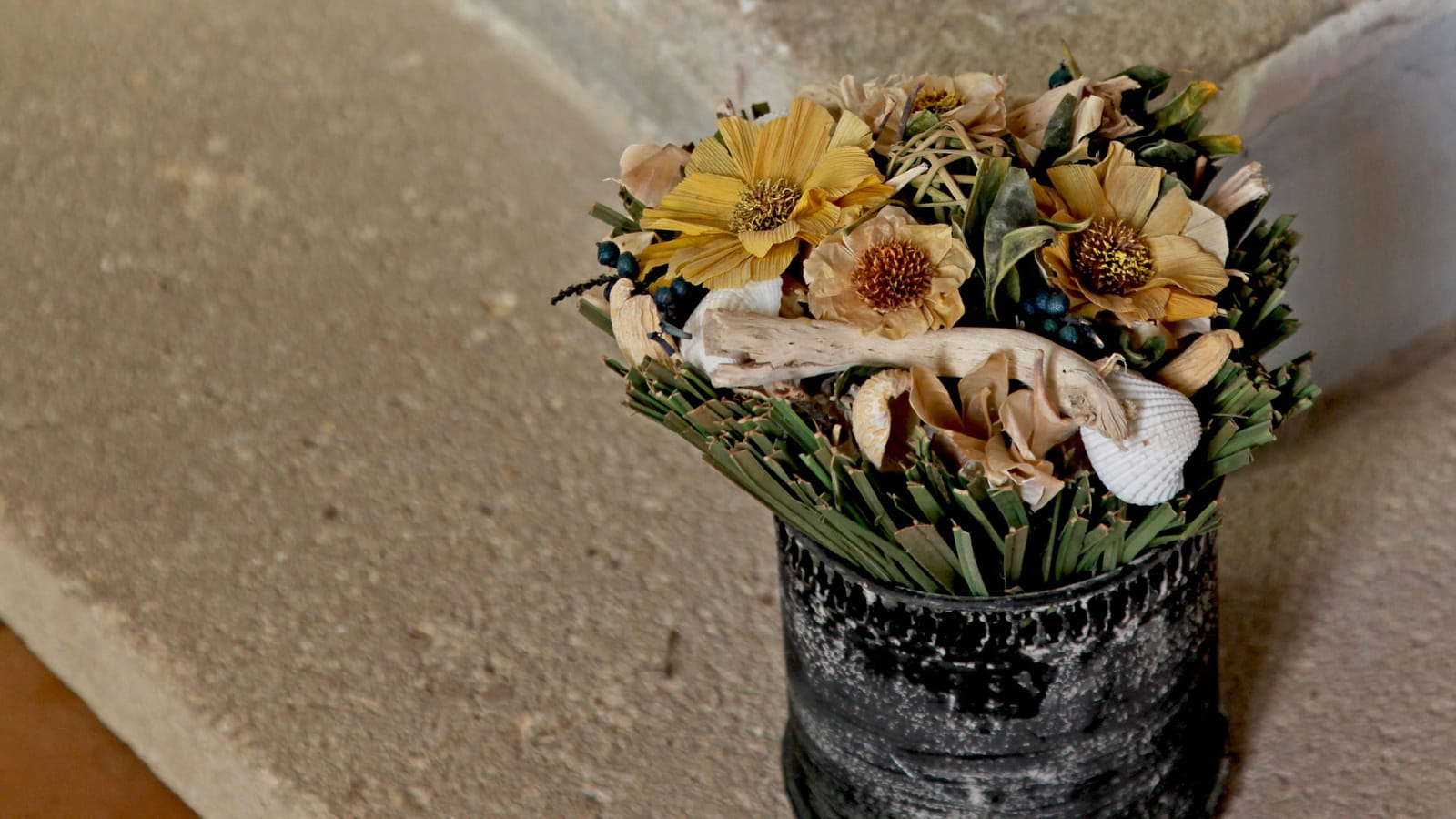 Bouquet de fleurs séchées 