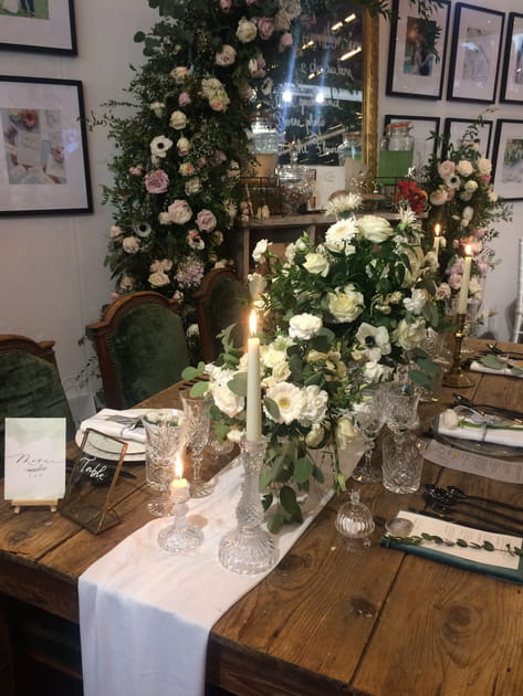 Une d&eacute;co de table Kinfolk