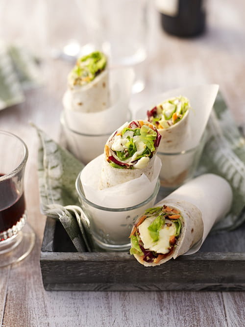 Rouleaux de pique-nique au Camembert de Normandie