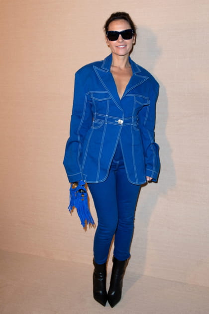 Virginie Ledoyen en ensemble denim