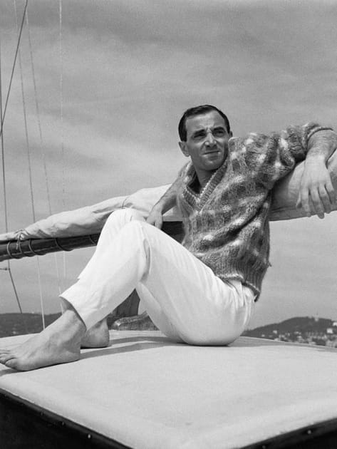 Charles Aznavour en vacances