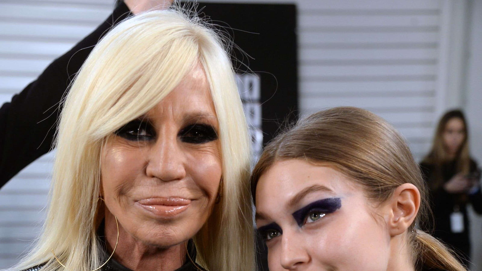 Donatella Versace et Gigi Hadid