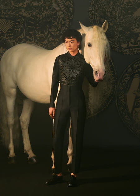 Christian Dior Haute Couture printemps-&eacute;t&eacute; 2021&nbsp;look 15