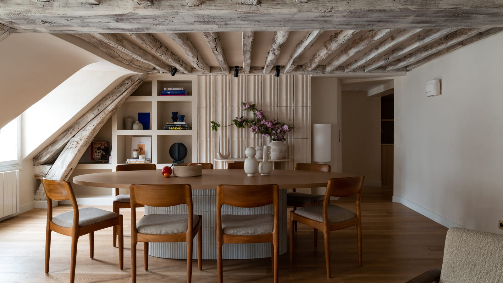 Salle à manger après