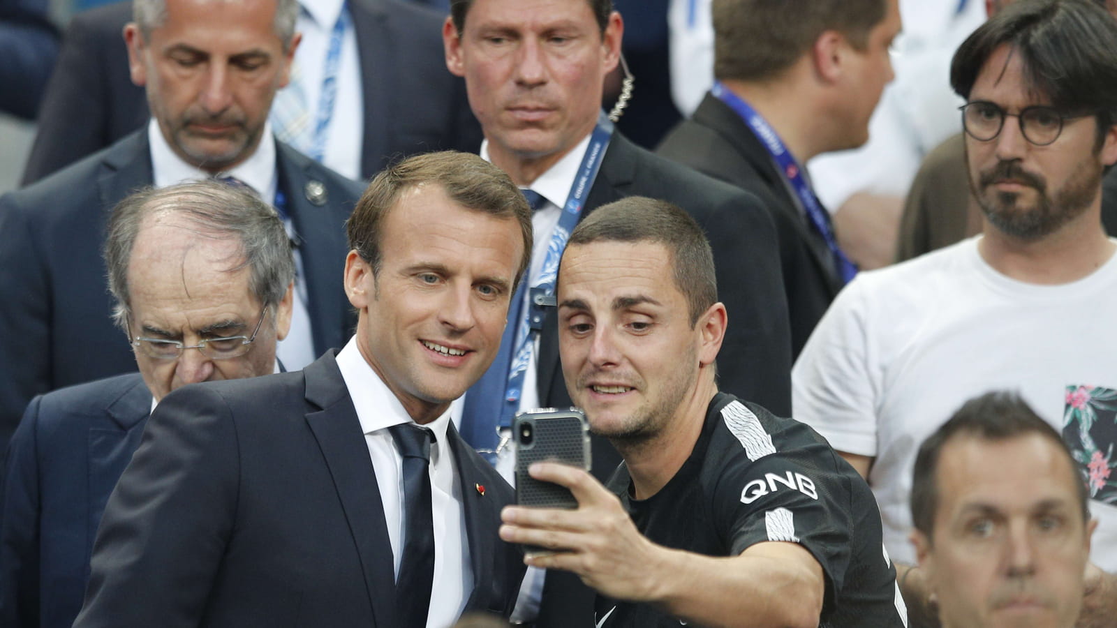 Le pro des selfies