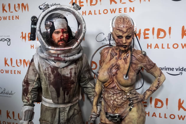 Heidi Klum et Tom Kaulitz, terrifiants pour leur soirée Halloween