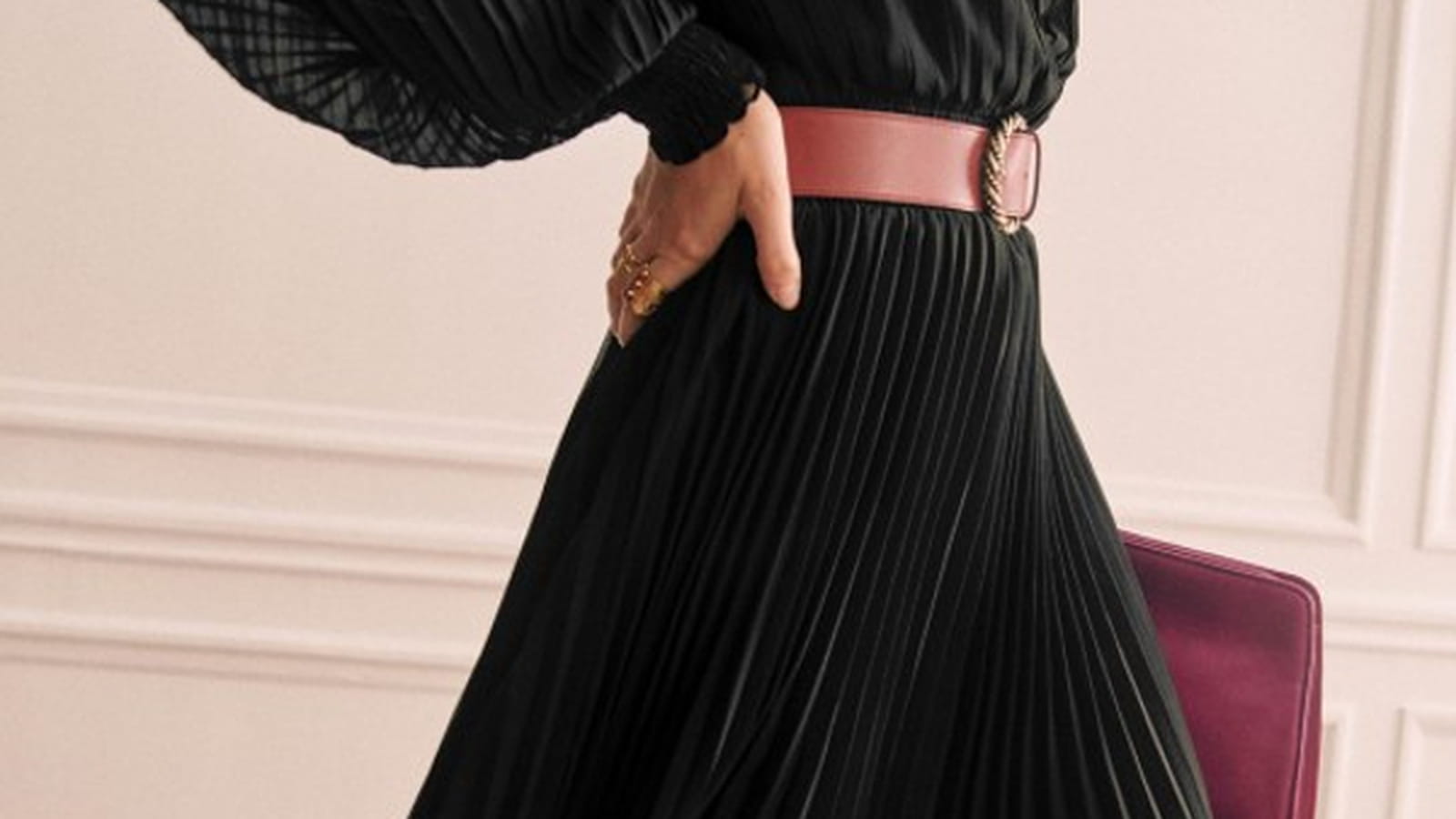 Robe noire Sézane