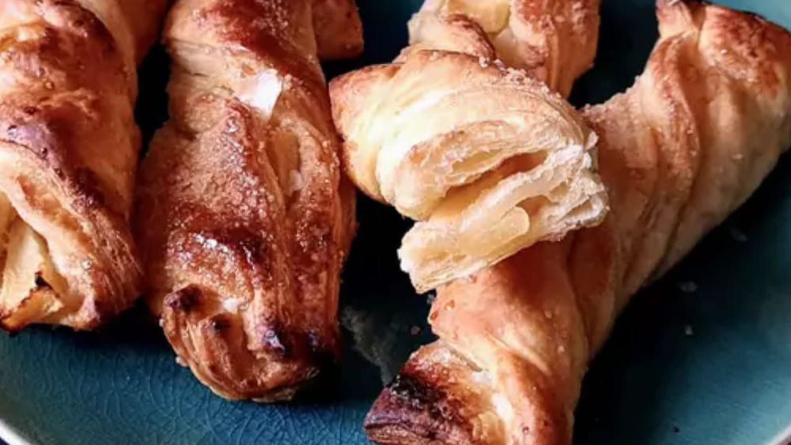 Torsades feuilletées aux pommes