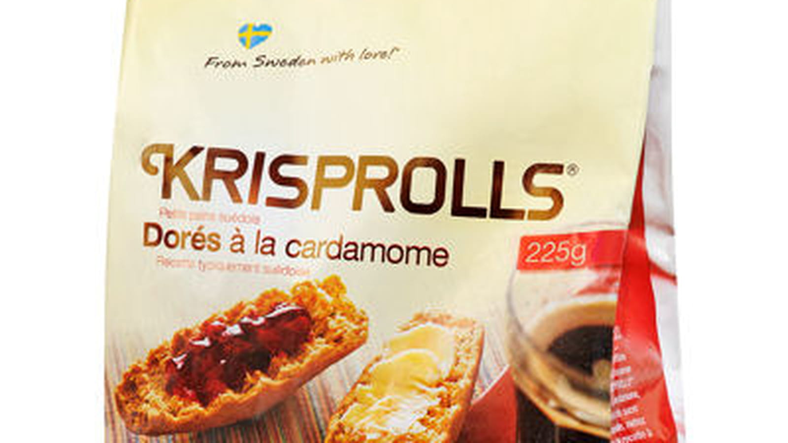 Krisprolls Dorés à la cardamome