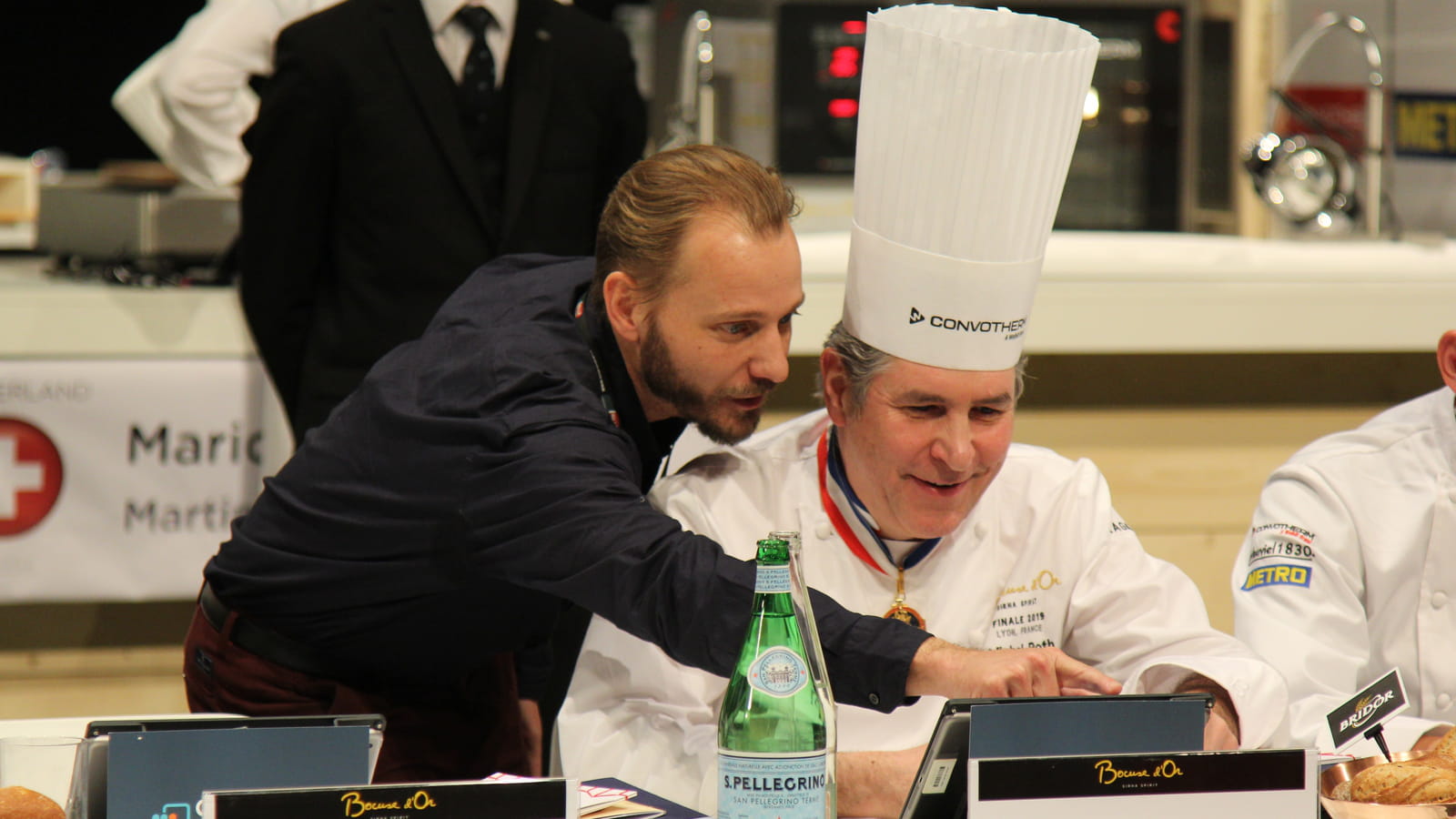 Parmi eux, le chef français Michel Roth