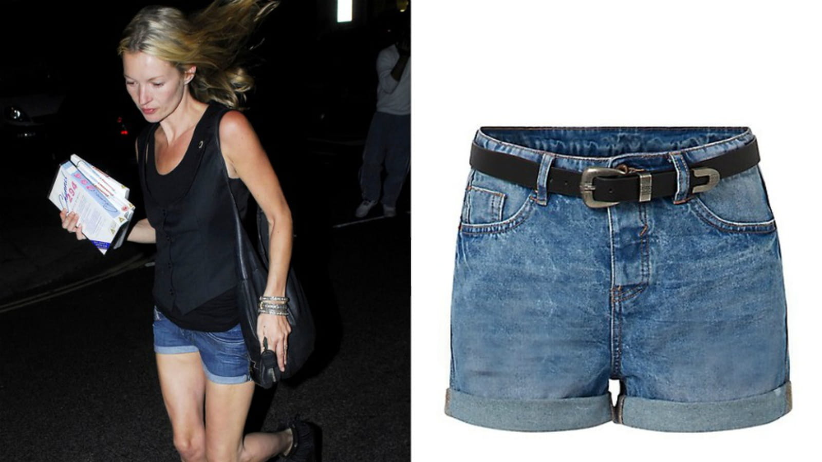 Le short en jean