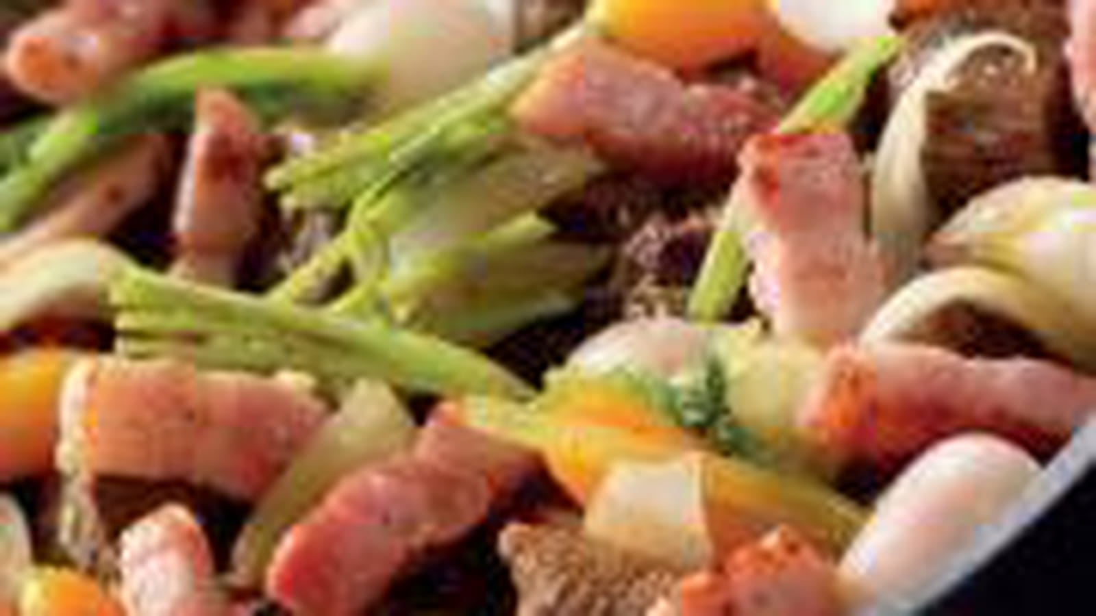 Cocotte de boeuf aux petits légumes et lardons