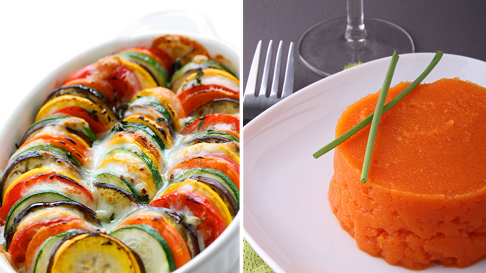 Gratin de légumes ou purée de légumes ?