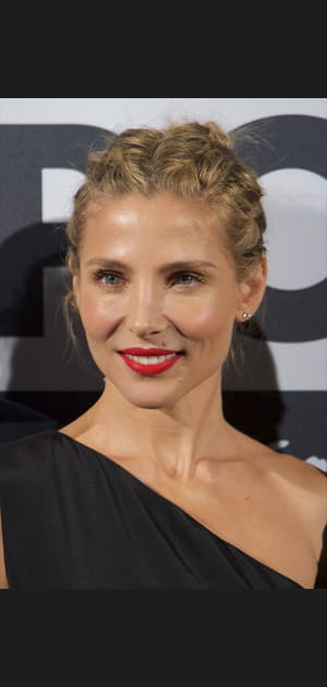 La tresse sophistiqu&eacute;e d'Elsa Pataky