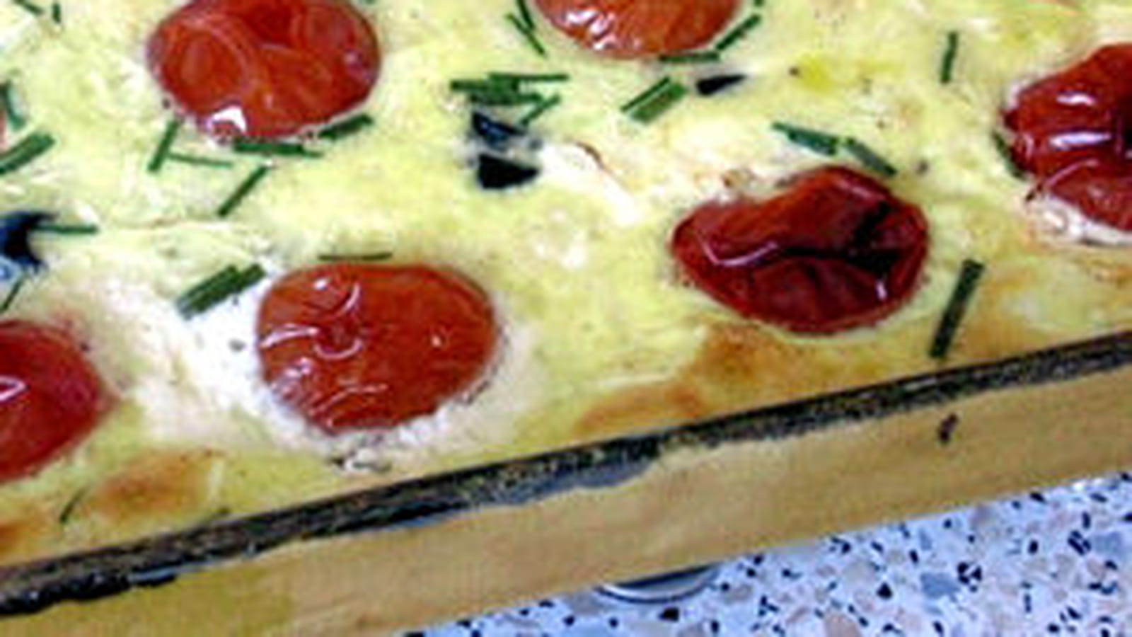 Flan aux tomates 