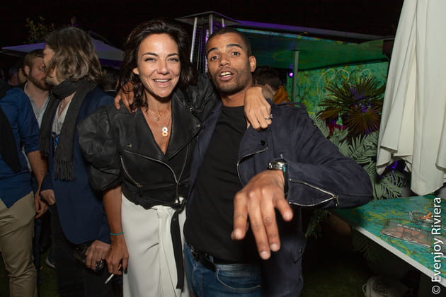 Sandra Sisley et Brahim Zaibat font la bringue pour l'opening de la suite Sandra & Co